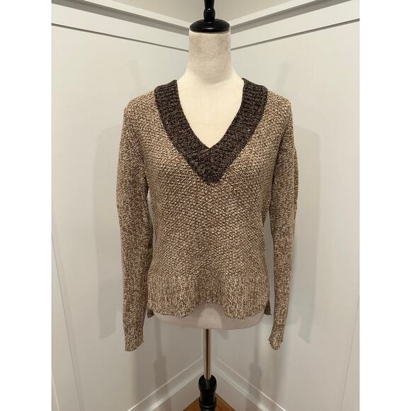 Veronica Beard Dharma Wool/Cashmere Blend V Neck Sweater - Picture 1 of 5